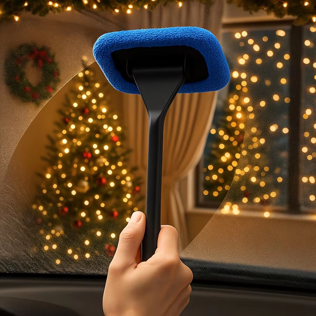 Car Window Cleaner Brush Kit Long Handle Auto Glass Wash Tool Set Car Window Cleaner Brush Kit Long Handle Auto Glass Wash Tool Set
