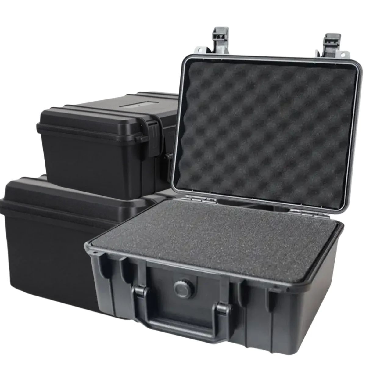 Waterproof Hard Tool Case Organizer Box Impact Resistant Safety Protector Storage For Hardware, Instruments & Gear 9.84 7.87 2.99 In