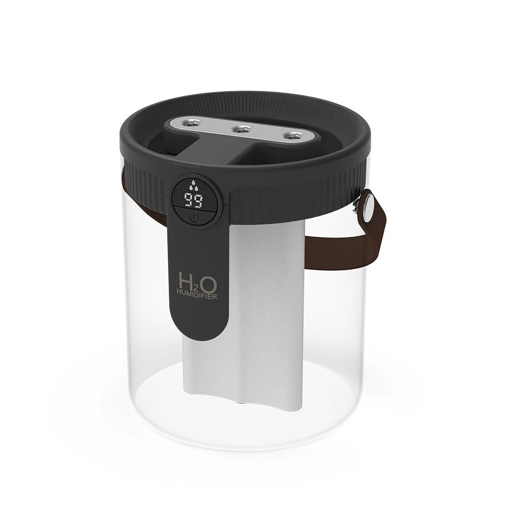 1.5 L Wireless Air Humidifier Triple Spray Cool Mist Portable Desk Humidifier 1.5 L Wireless Air Humidifier Triple Spray Cool Mist Portable Desk Humidifier