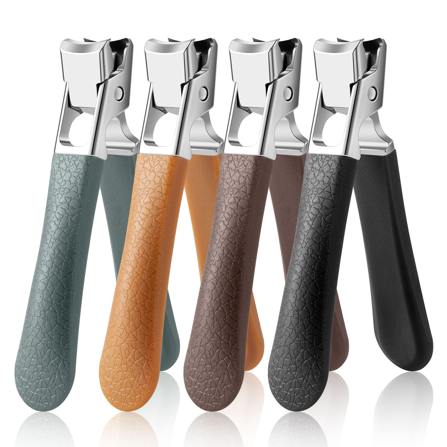 Clipper For Thick Nails, Heavy Duty Large Jaw Opening, Unisex Manicure Tools, For Finger Nails And Toe Nails black