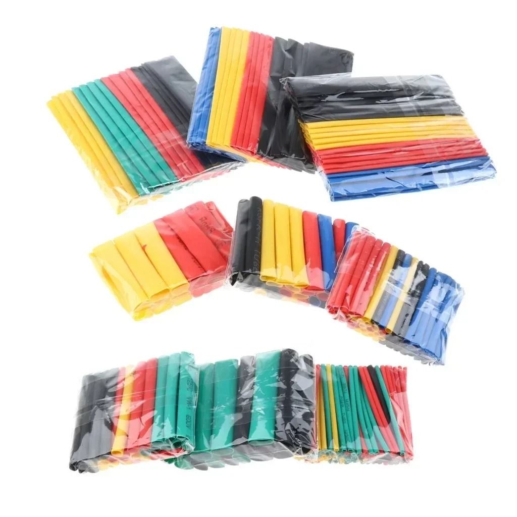 Heat Shrink Tube Kit For Electrical Wire Insulation And Cable Protection 328 Pcs Bags