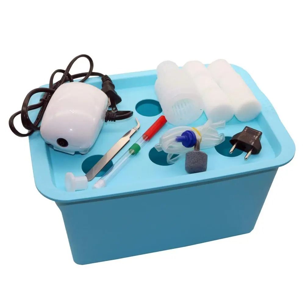 6 Hole Indoor Hydroponic Growth Kit Smart Deep Water Culture Garden Box pink 220v