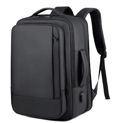 Large Capacity Business Laptop Backpack Multifunctional Computer Bag For Men And Students gray