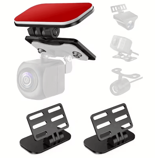 Rearview Camera Mount For SUV And Automobiles Lightweight 180 Adjustable Bracket With Self Adhesive Install bracket