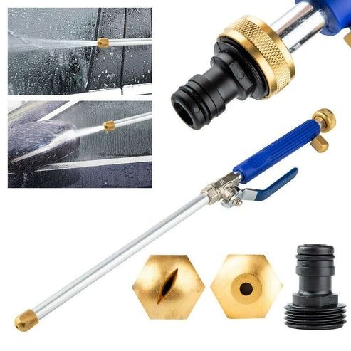 High Pressure Power Washer Wand Attachment, Water Spray Gun Nozzle For Garden Hose, Car, Truck, Boat, And Household High Pressure Power Washer Wand Attachment, Water Spray Gun Nozzle For Garden Hose, Car, Truck, Boat, And Household