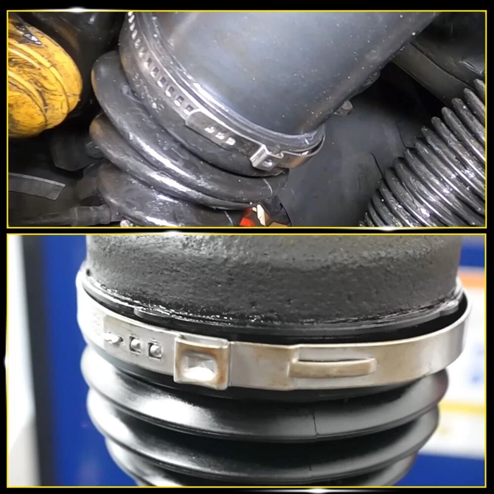 Universal Adjustable Axle CV Joint Boot Crimp Clamps Set, Large + Small Kit EE, Durable & Reliable For Perfect Fit Universal Adjustable Axle CV Joint Boot Crimp Clamps Set, Large + Small Kit EE, Durable & Reliable For Perfect Fit