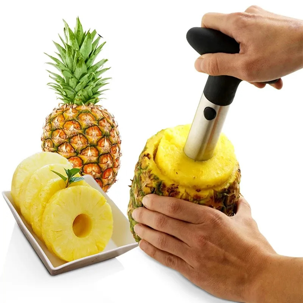 Pineapple Peeler Stainless Steel Slicer Corer Fruit Cutter Kitchen Gadget Fast Delivery Pineapple Peeler Stainless Steel Slicer Corer Fruit Cutter Kitchen Gadget Fast Delivery