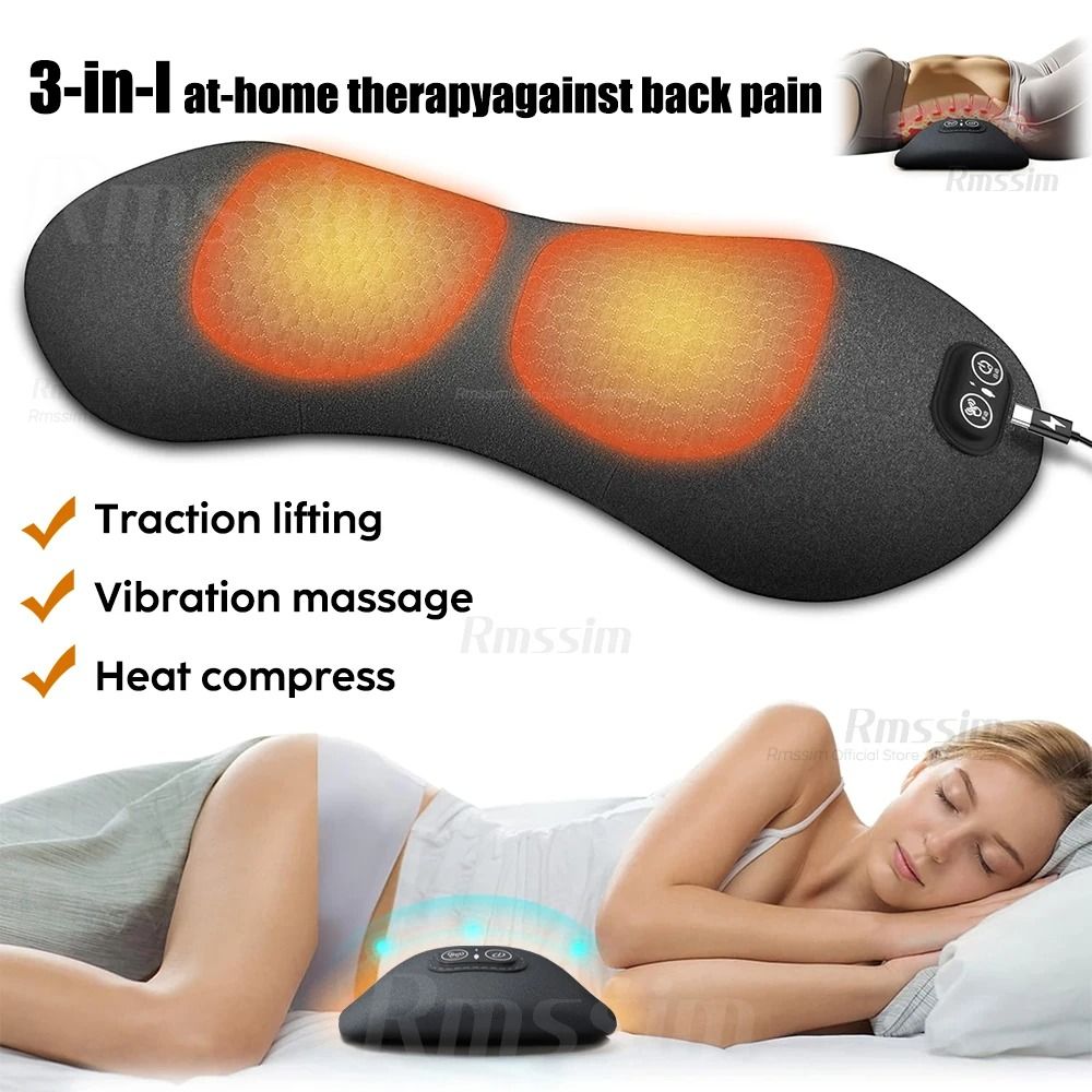 3 In 1 Electric Lumbar Support Pillow With Adjustable Height 3 In 1 Electric Lumbar Support Pillow With Adjustable Height