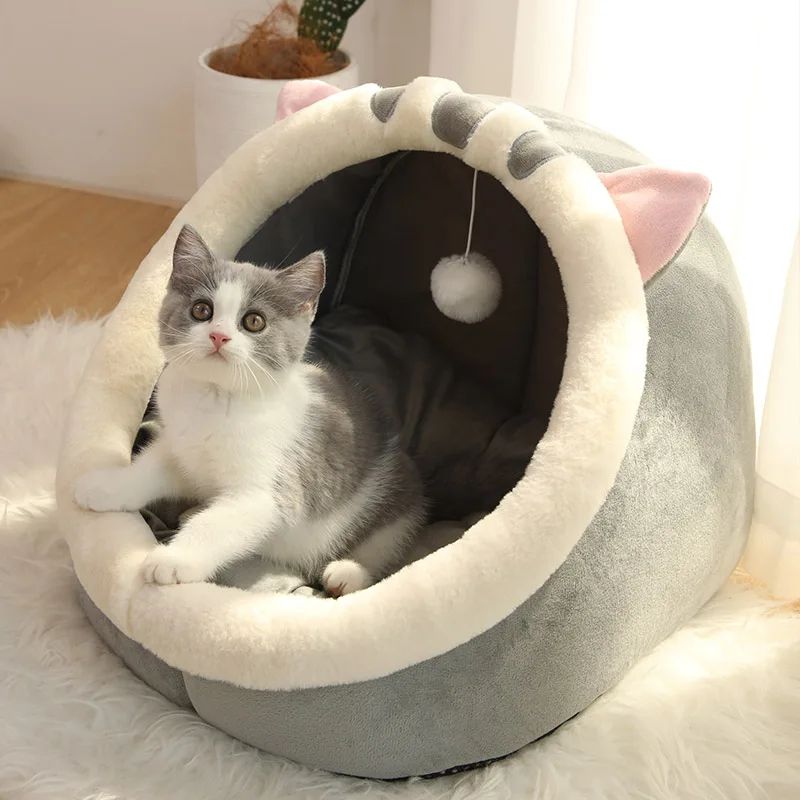 Cozy Cave Cat Bed a s