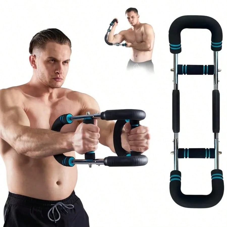Fitness Equipment For Men And Women, Hand Gripper Strength Twister, Power Twister Bar For Home Workout Fitness Equipment For Men And Women, Hand Gripper Strength Twister, Power Twister Bar For Home Workout
