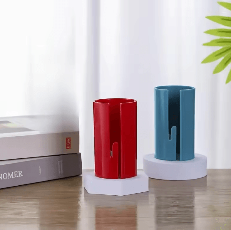 Portable Small Circular Paper Cutter Mini Paper Trimmer Tool For Crafts red