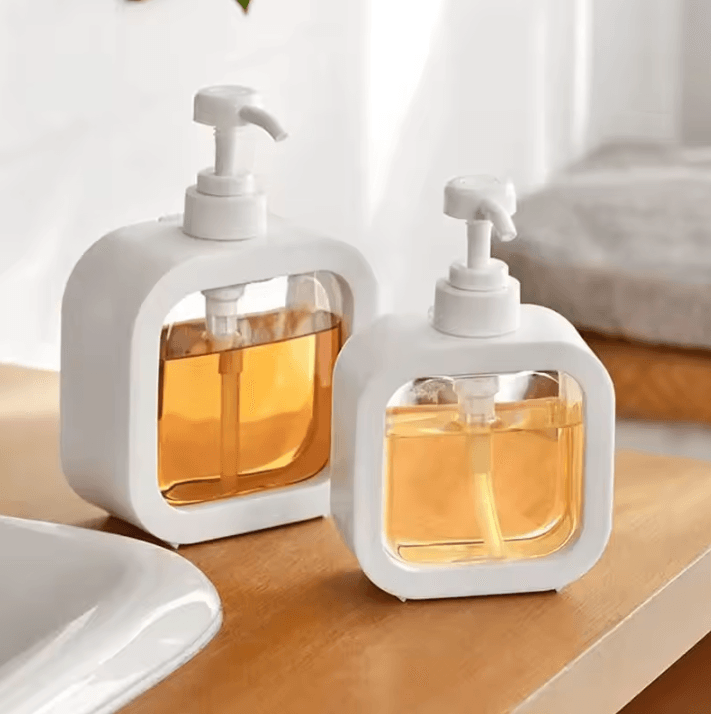 Large Capacity Laundry Detergent And Shower Gel Dispensing Bottle 1pc 500ml