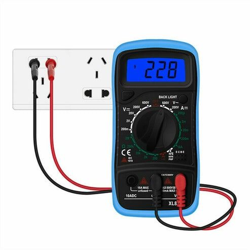 Digital Multimeter, AC DC Voltmeter Ammeter Ohmmeter, Voltage Tester For Accurate Electrical Measurements Digital Multimeter, AC DC Voltmeter Ammeter Ohmmeter, Voltage Tester For Accurate Electrical Measurements