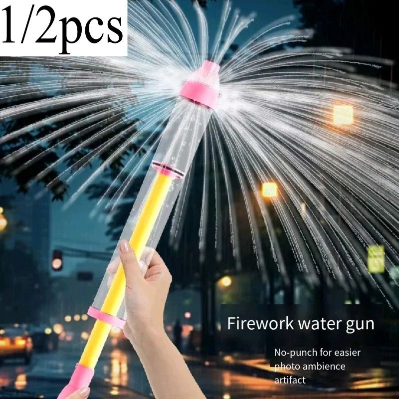 Firework Fountain Super Soaker High Volume Water Gun For Beach & Backyard Battles blue