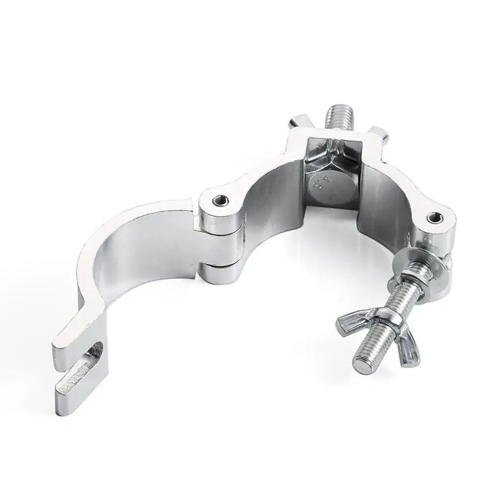 Aluminum Stage Light Truss Clamp Quick Release | DJ Lighting Hook Bracket 18 21mm & 38 52mm, Secure Lamp Hanger Clip 0.98 1.18 In