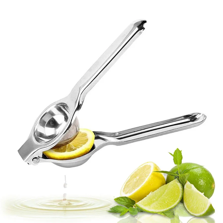 Lemon Squeezer Stainless Steel, Manual Citrus Juicer, Hand Press Squeezer, Fruit Juicer Lime Squeezer, Kitchen Accessory lemon