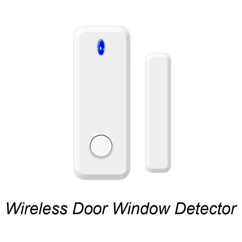 Wireless Door Window Sensor 433MHz Door Open Detector For Smart Home Alarm Systems 6 Pcs