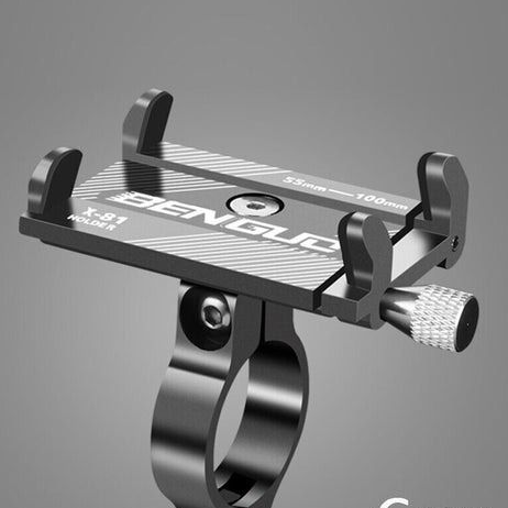 Bicycle Handlebar Mount, Aluminum Motorcycle Bike Holder For Cell Phones, GPS, Sturdy And Secure Bike Phone Mount Bicycle Handlebar Mount, Aluminum Motorcycle Bike Holder For Cell Phones, GPS, Sturdy And Secure Bike Phone Mount