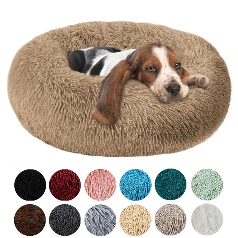 Premium Round Long Plush Pet Sanctuary fruit Green m
