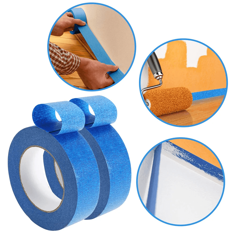 Multi Surface Paint Masking Tape Easy Removal For Clean Lines And Crafts 20mx20mm
