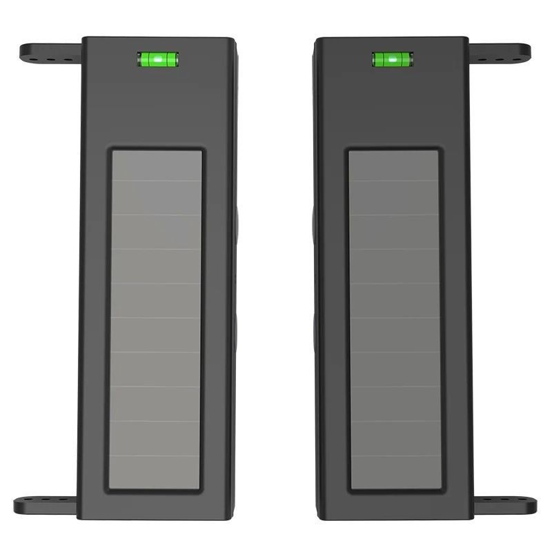 HTZSAFE Solar Driveway Alarm Wireless Beam Sensor Home Security Alert System kit au Plug