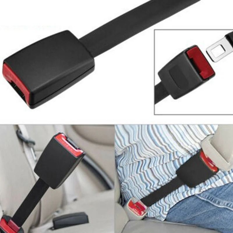 Industrial Grade Universal Car Seat Belt Extender And Safety Buckle 36 Cm 2 Pcs