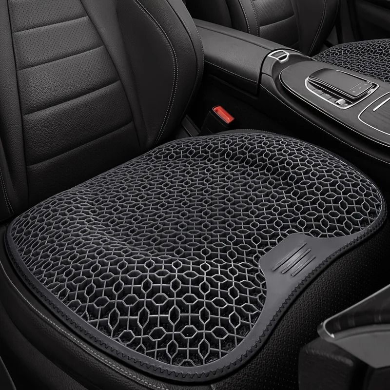 Enhanced Double Layer Honeycomb Gel Cushion XL Ergonomic Support For Total Comfort black