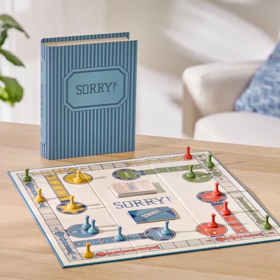 Sorry! Board Game Hearth & Hand With Magnolia, Fun Strategy Game, Elegant Design, Complete Set Sorry! Board Game Hearth & Hand With Magnolia, Fun Strategy Game, Elegant Design, Complete Set