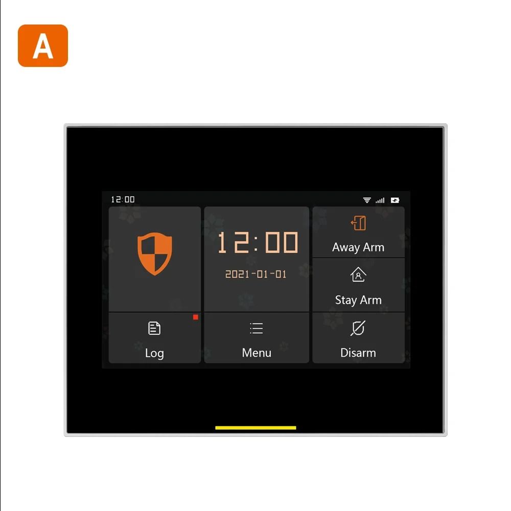 Staniot WiFi Home Security System Tuya Smart Wireless House Alarm Compatible With Alexa And Google t us Plug