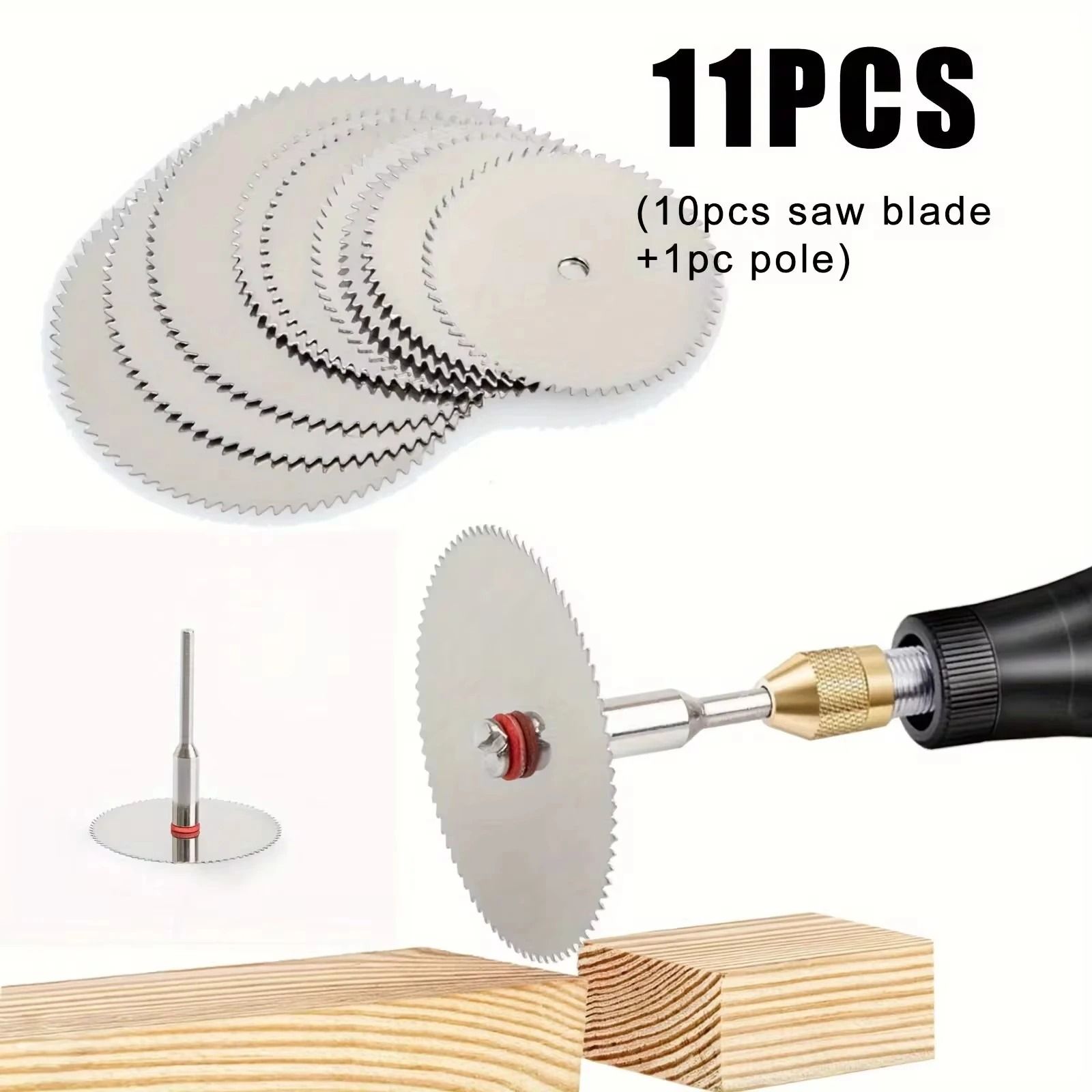 11 Piece Precision Mini Circular Saw Blade Set 11 Piece Precision Mini Circular Saw Blade Set