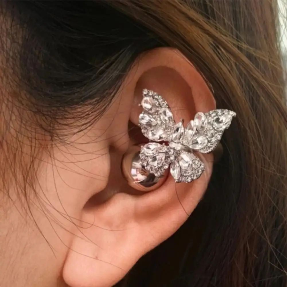 Rhinestone Earbud Clip Decoration i
