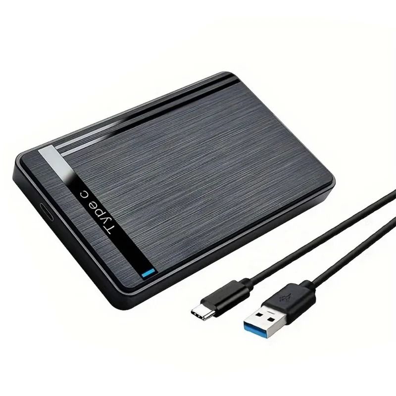 Professional High Speed 2.5 Inch SATA External Hard Drive Enclosure type C