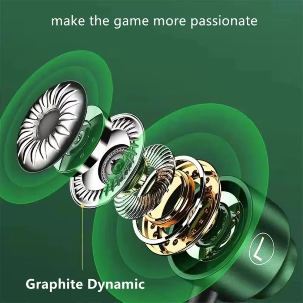 Portable 3.5mm In Ear Deep Bass Noise Canceling Stereo Earphones black 3.5mm