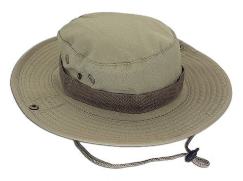 Wide Brim Sun Hat UV Protection Bucket Cap, Outdoor Hiking Camping Fishing Safari Hat For Men boonie Navy
