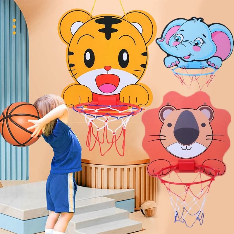 Montessori Mini Basketball Hoop Indoor Outdoor Kids Sports Toy dinosaur