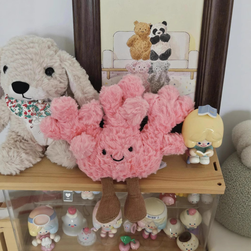 Coral Goggles Surfboard Interactive Plush Cat Toy For Pets Summer Series Christmas Gift Decoration coral