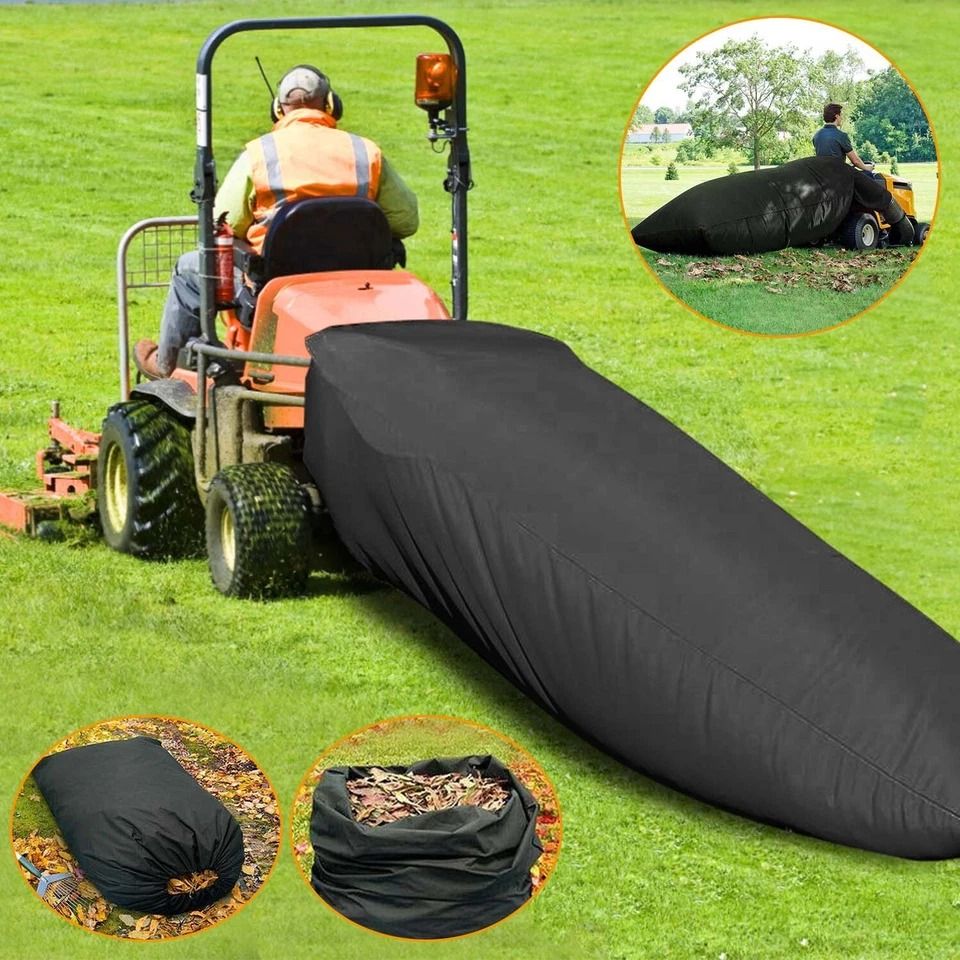 Cubic Foot Lawn Tractor Leaf Bag, Riding Mower Grass Catcher, Universal Collection System, Durable Oxford Cloth For Yard Cubic Foot Lawn Tractor Leaf Bag, Riding Mower Grass Catcher, Universal Collection System, Durable Oxford Cloth For Yard