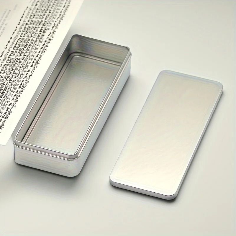 Industrial Retro Metal Stationery Storage Box black