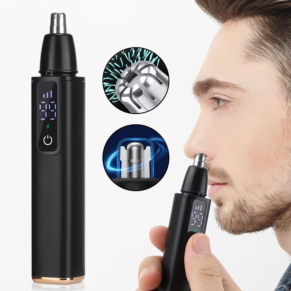 Electric Nose Hair Trimmer High Speed Facial Hair Remover For Men And Women mini Type B