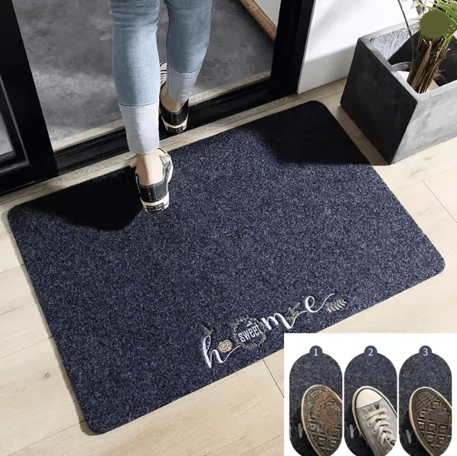 Anti Slip Absorbent Door Mat Soft Carpet Rug For Home b 40cmx60cm