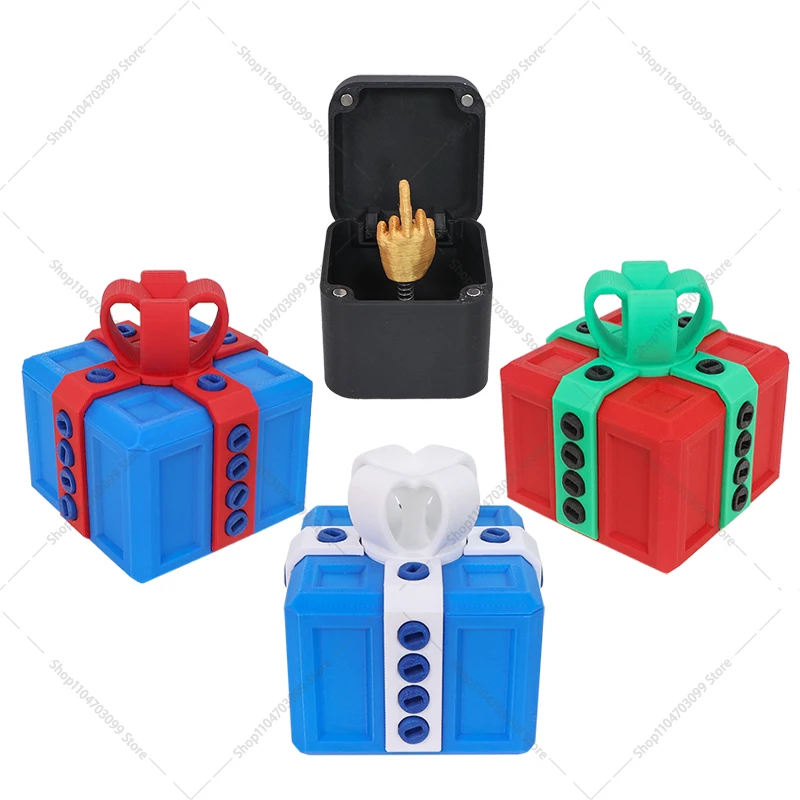 Cadeau amusant imprimé en 3D, cadeau farceur, doigt d