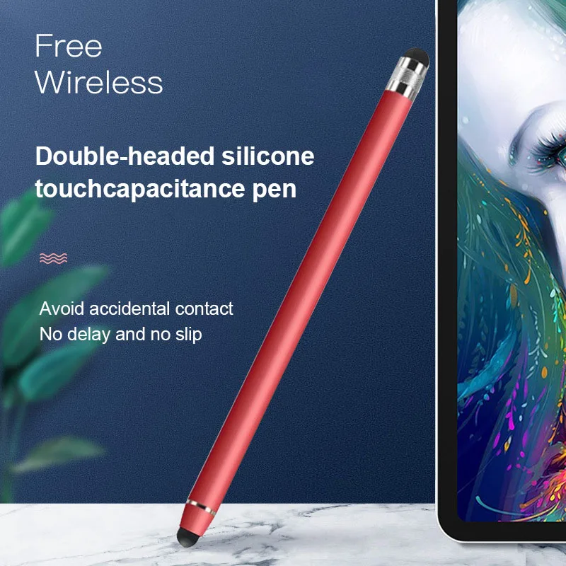 Penna stilo 2 in 1 Matita touch per accessori per telefoni cellulari Per iPhone Penna touch elettrostatica per penne stilo touch screen per telefono