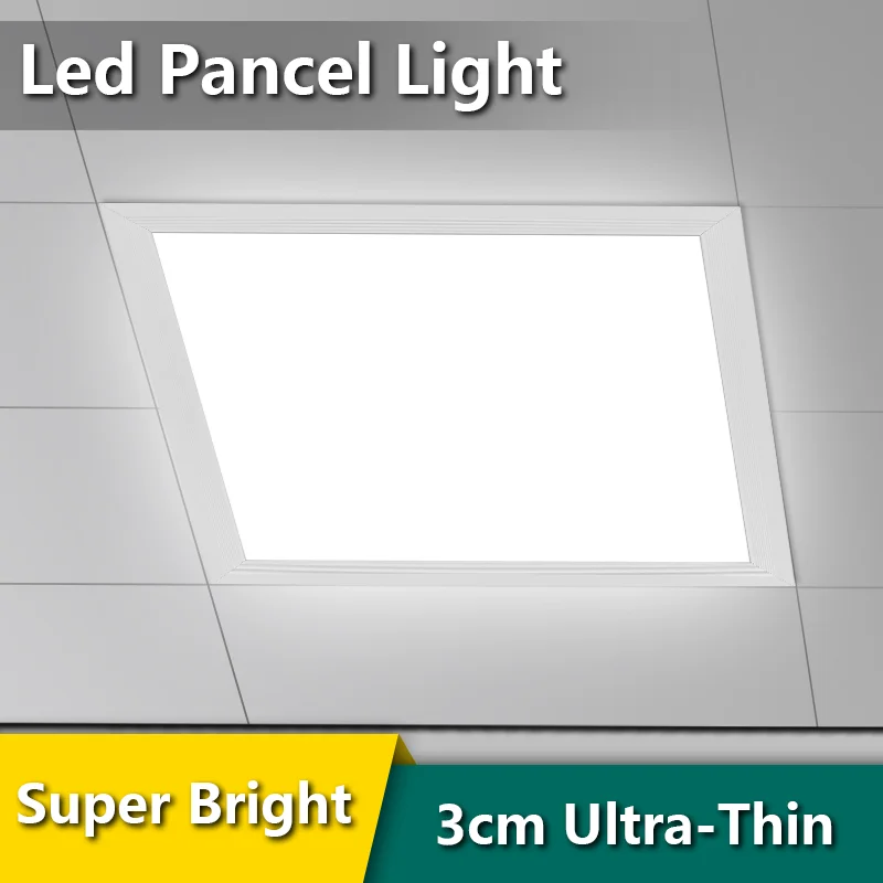 Super Helle Suqare Panel Led Energiesparende Led-Panel Licht 30*30*3cm Ultra Dünne 21W Panel Decke Licht Für Büro Küche 220V