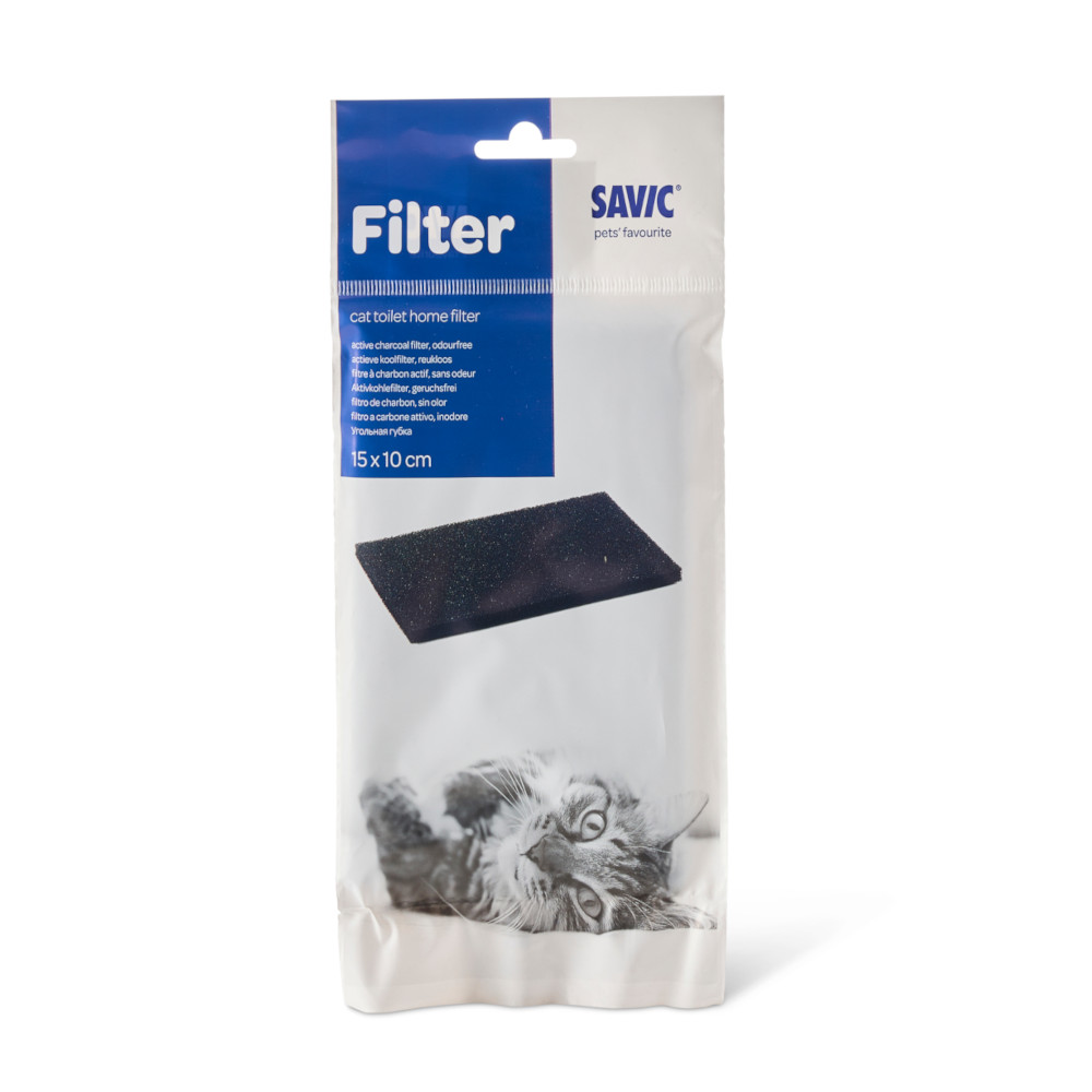 1 Replacement Active Charcoal Filter Marble Jumbo Nestor Covered Cat Litter Tray Savic Cat Litter Boxes & Trays