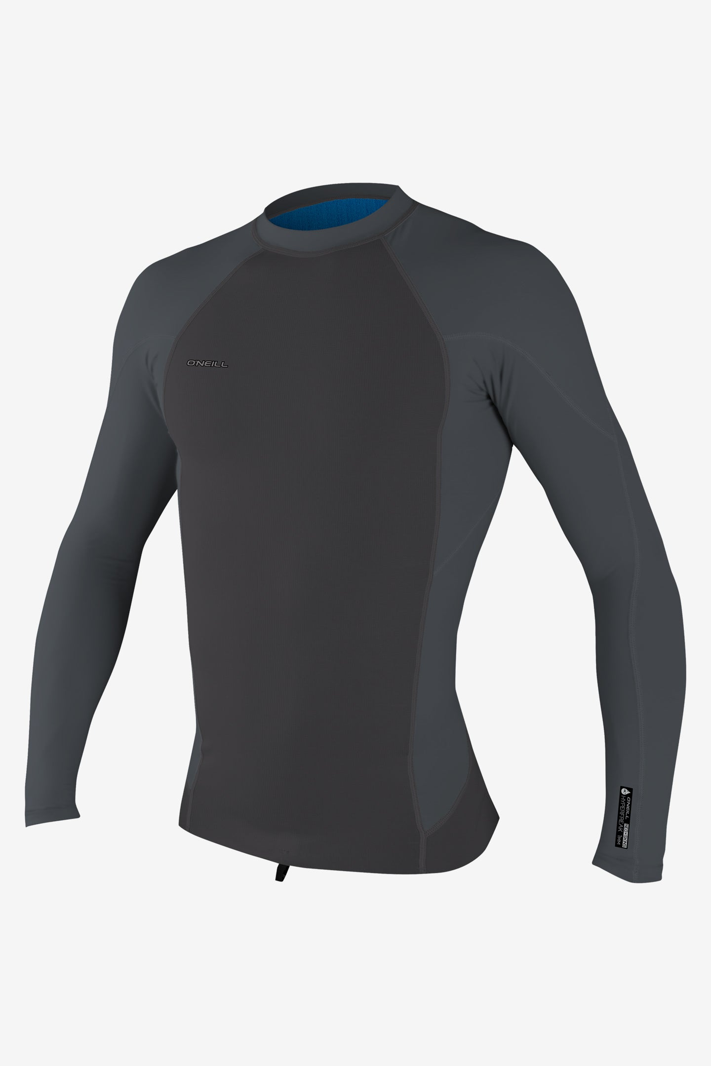 O'Neill Men's Hyperfreak 1mm Neo-Skins Long Sleeves Top in ST-Shirtl/Grph, Size XL, Nylon/Spandex