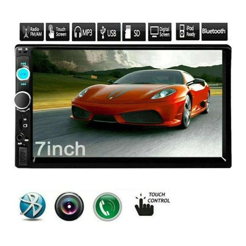 Stereo Bluethooth Android Autoradio 7 Pollici Fm Radio Aux Mp5 2 Din Touchscreen