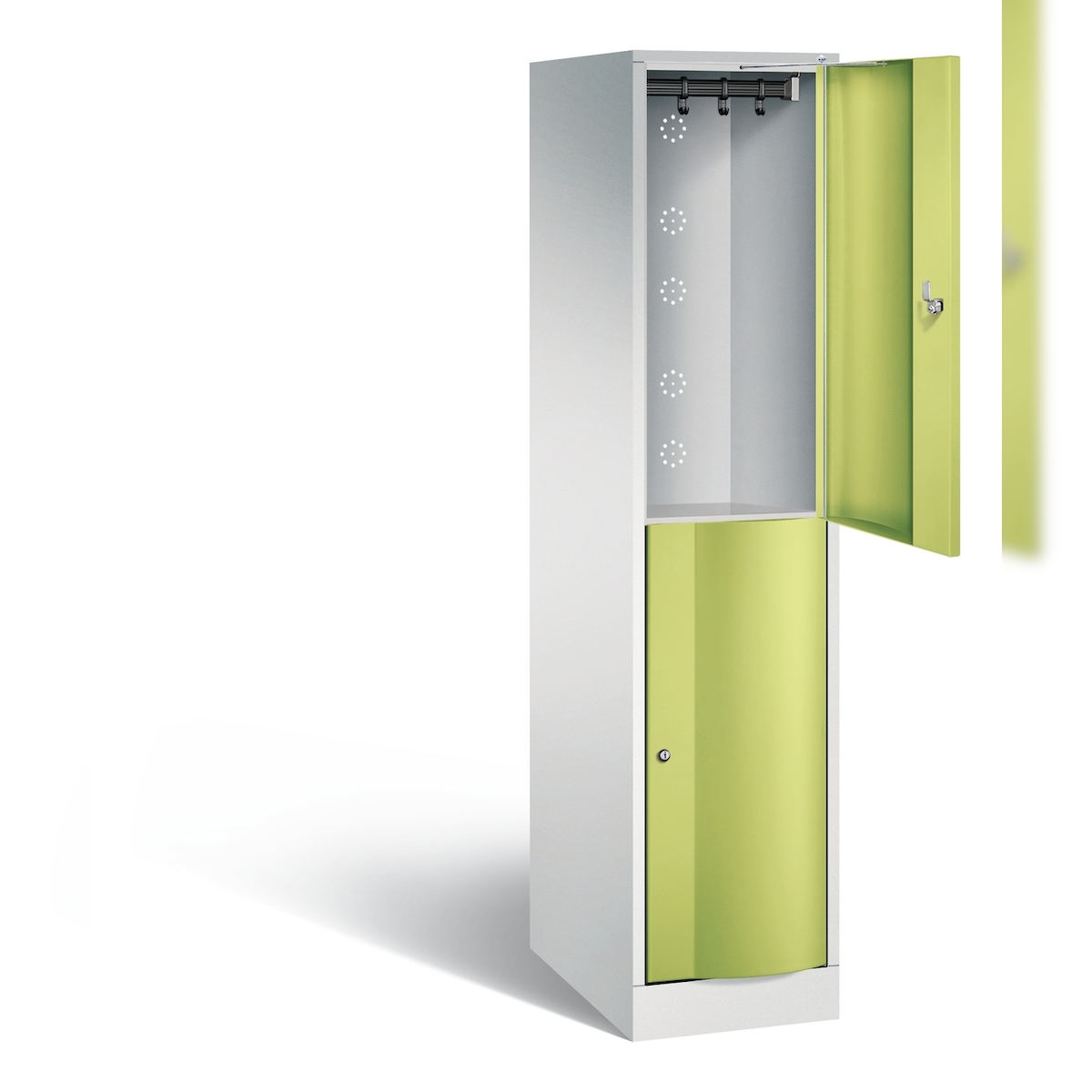 C+P Spind doppelstöckig XL Resisto, H1950xB396xT640mm Image