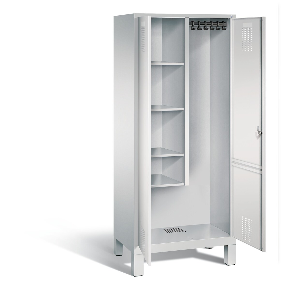 C+P Putzmittel-Spind Evolo, H1850xB810xT500mm Image