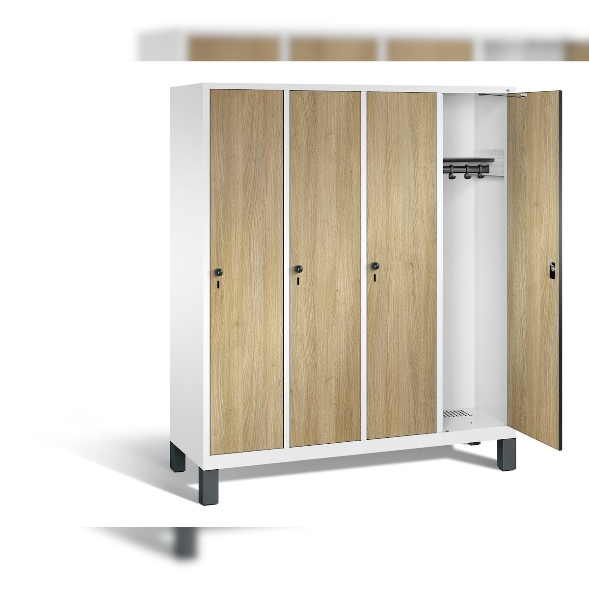 C+P Garderobenschrank Evolo, H1850xB1590xT500mm Image