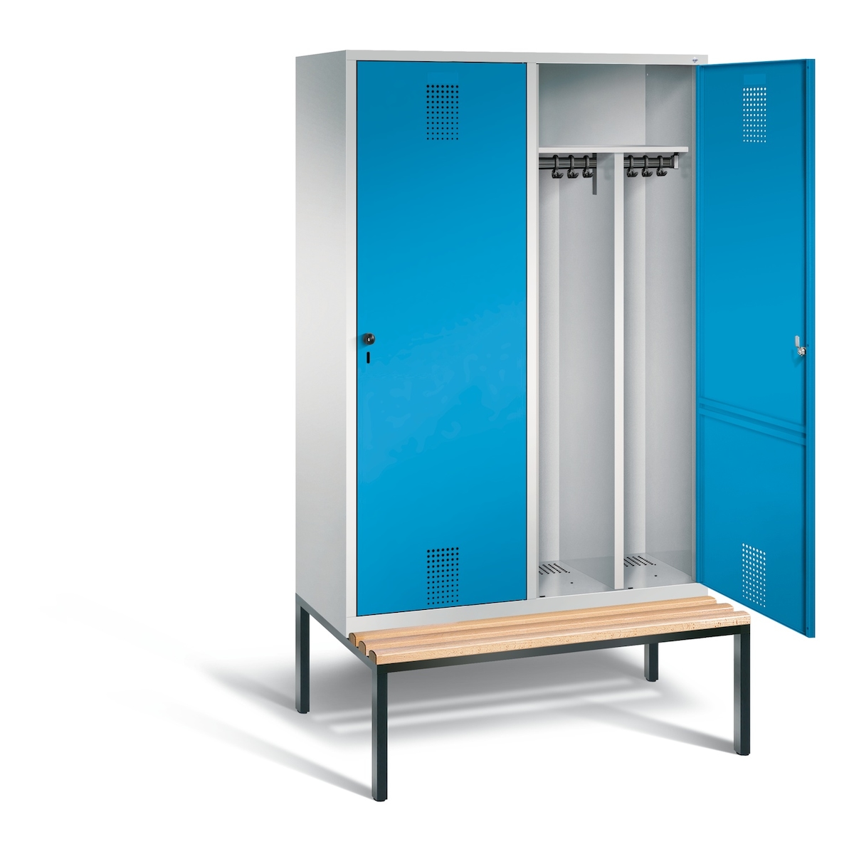 C+P Schwarz-Weiss-Spind Evolo, H2090xB1190xT500mm Image